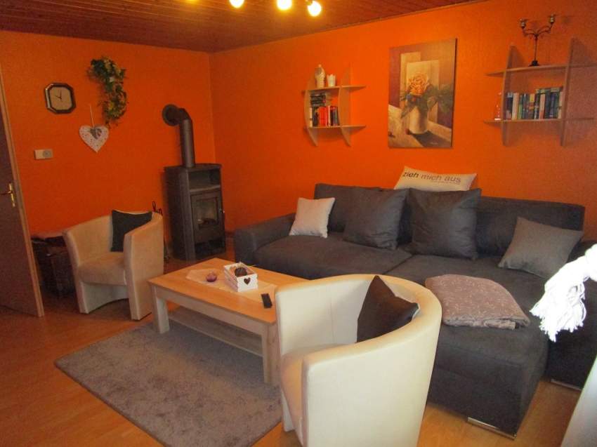 Wonzimmer mit Kamin